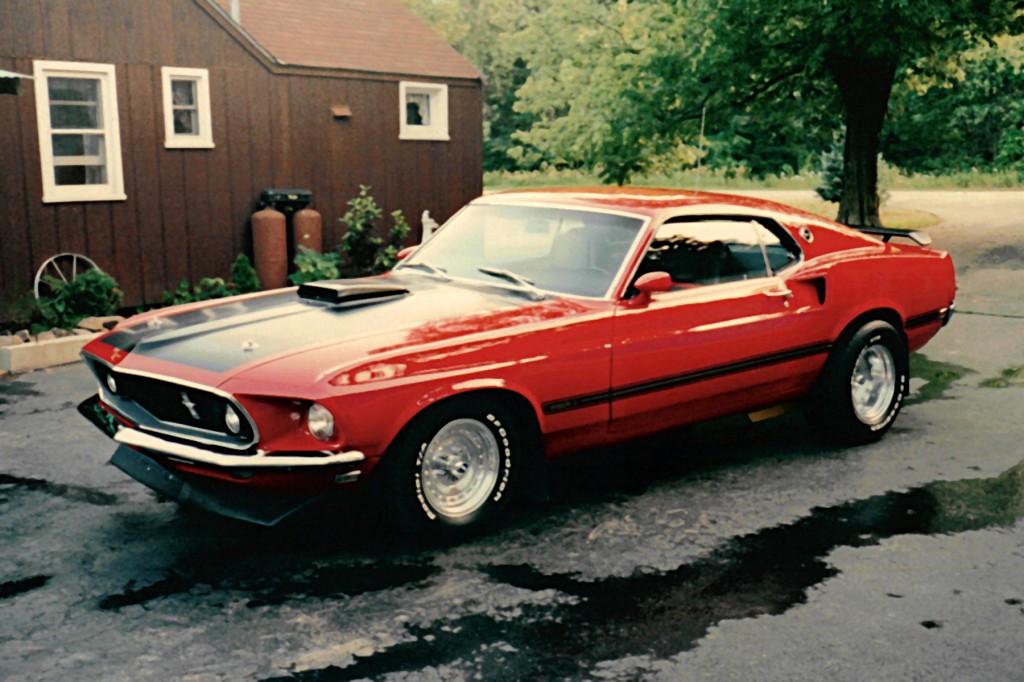 Bryan first Mustang 1969 Mach 1