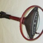 Steering column, burgundy