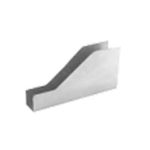 Inner frame patch, convertible, LH, 65-68