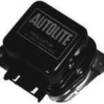 Voltage regulator, black with silver, no air, 65-67